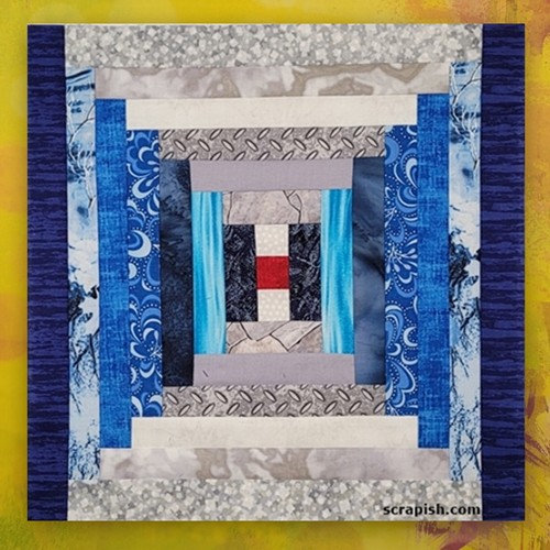 Courthouse Steps Quilt Block Pattern Tutorial