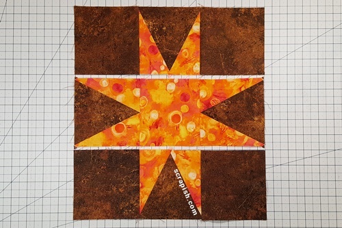 Eight Pointed Star Quilt Block Pattern Tutorial Easy For Beginners